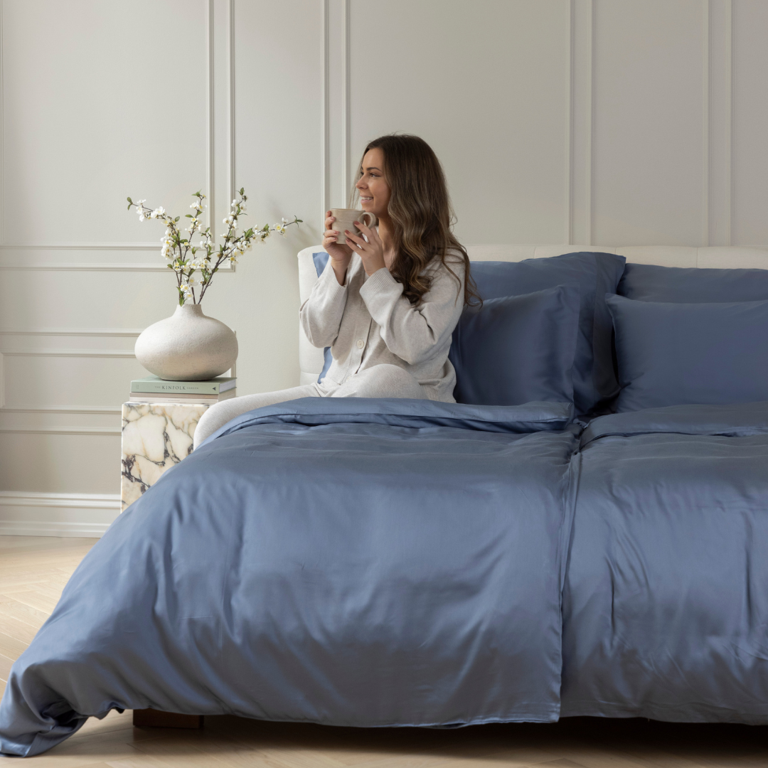 Mitternachtsblau -Bettket (Sara Emilie)