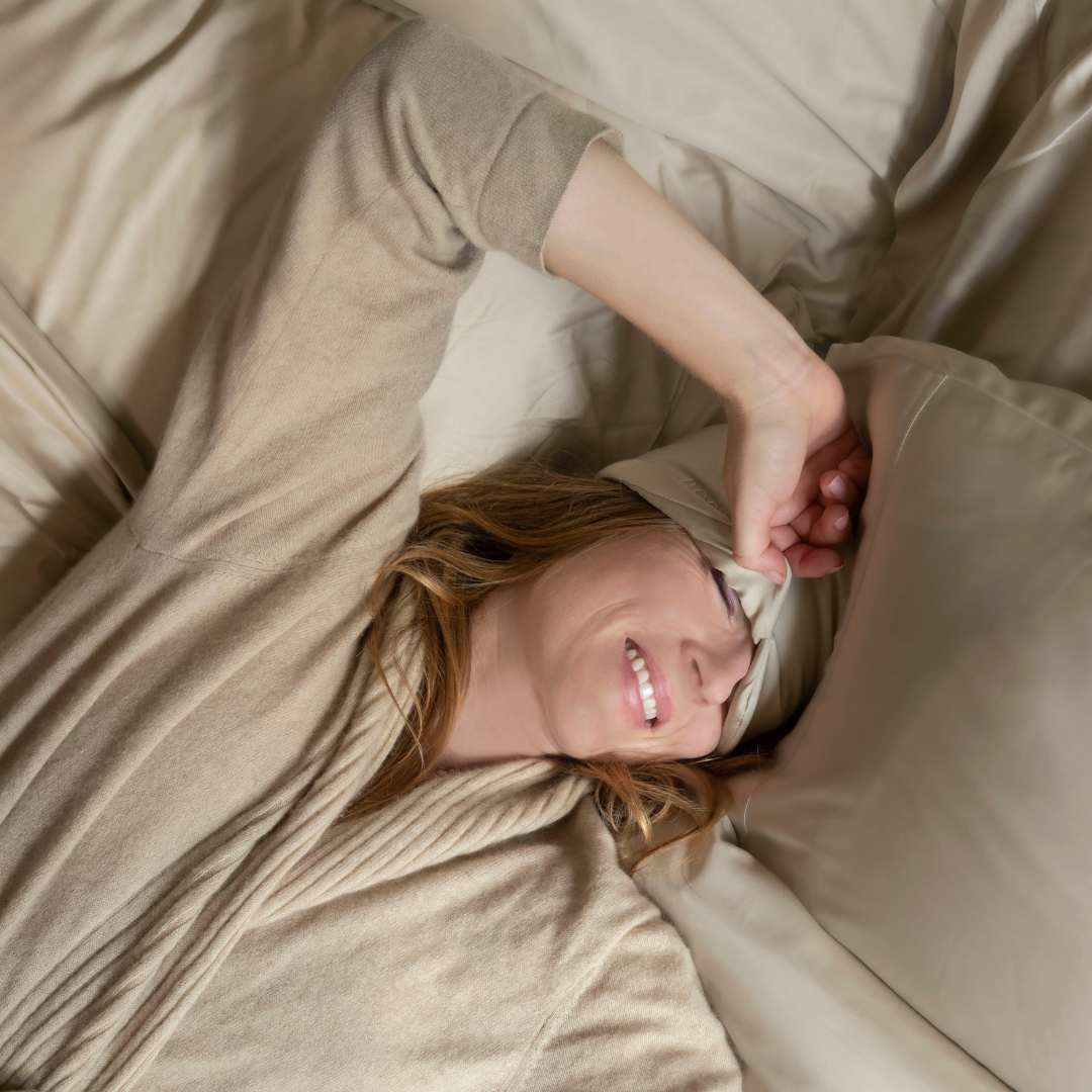 Cure Bambusschlafmaske - Beige